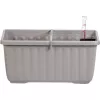 Truhlík samozavlažovací Siesta LUX - taupe 40cm