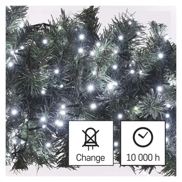 EMOS 400LED XMAS CLUSTER 8M CW D4BC02