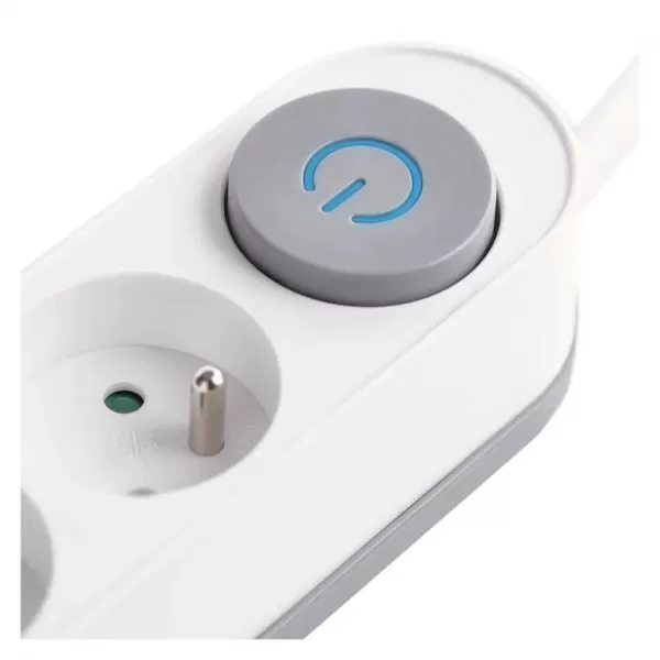 EMOS PRODLUŽKA 5Z 3M S VYP. 1,5MM + USB A+C FAST CHARGING P1513PD