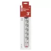 EMOS PRODLUŽKA 5Z 3M S VYP. 1,5MM + USB A+C FAST CHARGING P1513PD