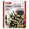 EMOS D1EW01 CONNECT CURTAIN 100 LED 1x2m IP44-osvětlení vánoč.bez transformátoru