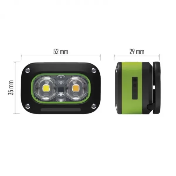 EMOS LED nabíjecí čelovka P3545, 175 lm, 50 m, Li-Pol 800 mAh