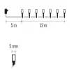 EMOS D4AC23 120LED XMAS CLS TIMER MF 12M CW-světýlka