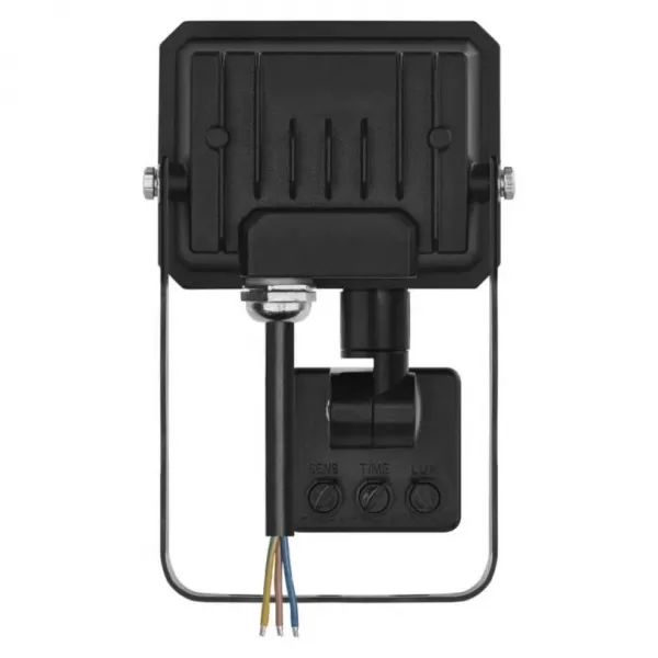 EMOS LED reflektor SIMPO s pohybovým čidlem, 10W, černý, neutrální bílá ZS2313
