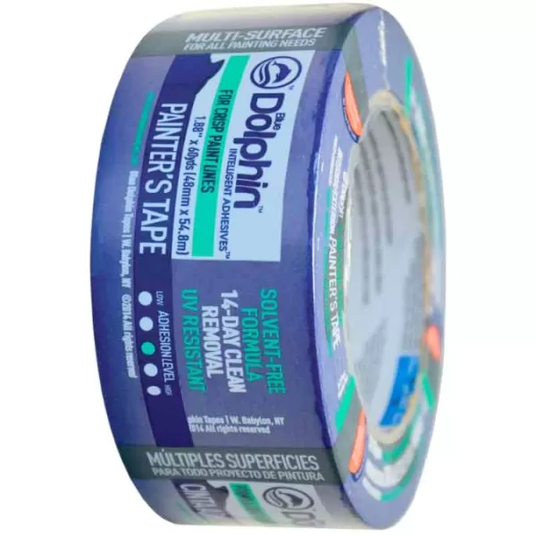DENB páska malířská modrá UV 38mmx50m Blue Dolphin