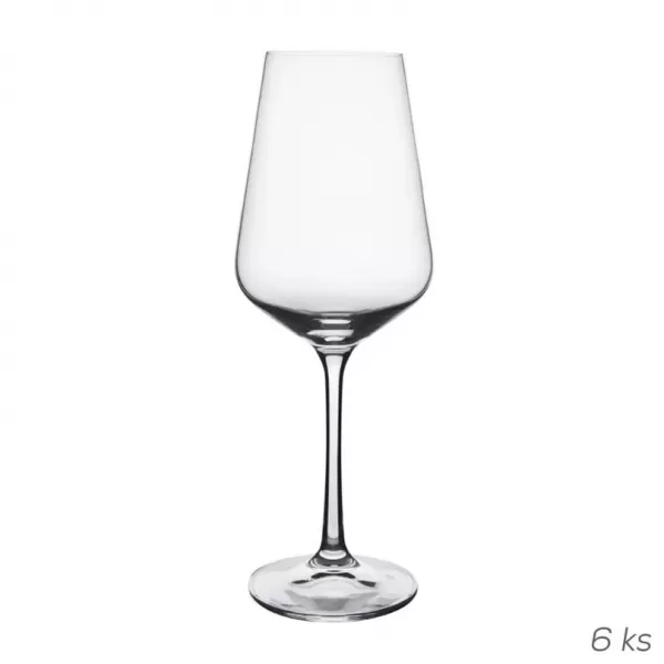 Sklenice Sandra 0,35 l víno 6 ks