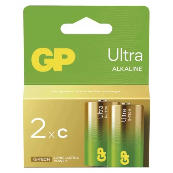 EMOS GP alkalická baterie ULTRA C (LR14) 2ks B02312