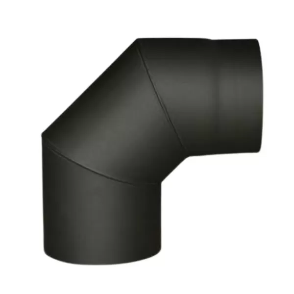 Koleno kouřové 160mm/90st. t.1,5 mm