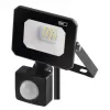 EMOS LED reflektor SIMPO s pohybovým čidlem, 10W, černý, neutrální bílá ZS2313
