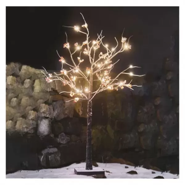 EMOS DCTW14 48LED TREE BERRY 120CM IP44 WW-dekorace strom