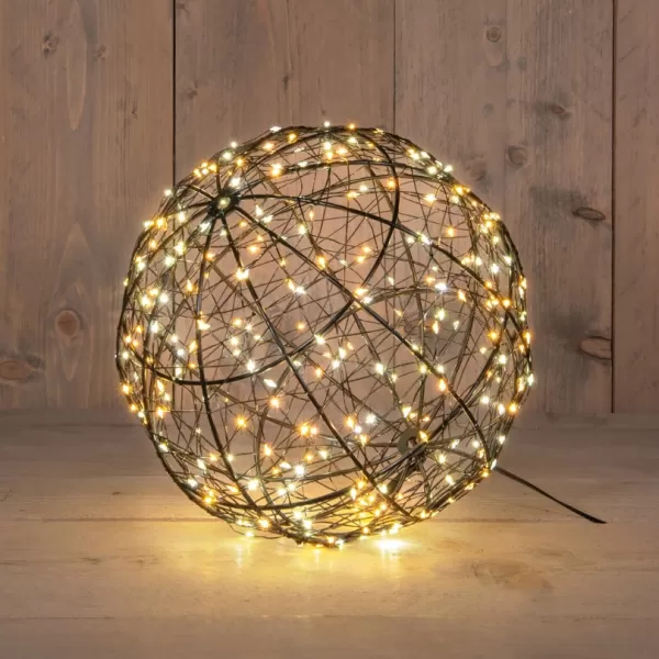 NIPEKO Koule 300x LED 25cm flash t. bílá