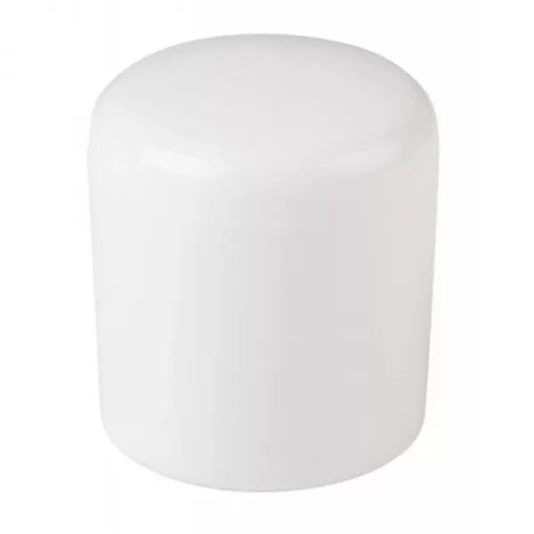 Krytka pr.18mm , plast bílá 4ks/bal