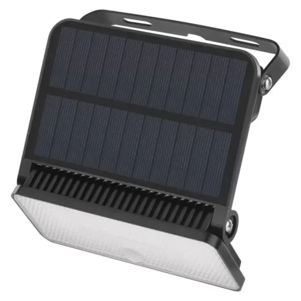 EMOS Solární LED reflektor SOLO s pohybovým čidlem, černý, 1000lm neutrální bílá ZG121S
