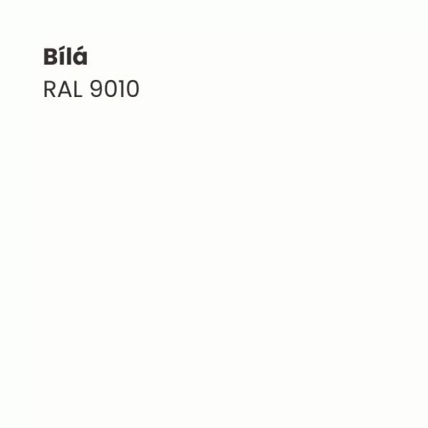 Alkyton hladký lesklý RAL 9010 - bílá, 750ml
