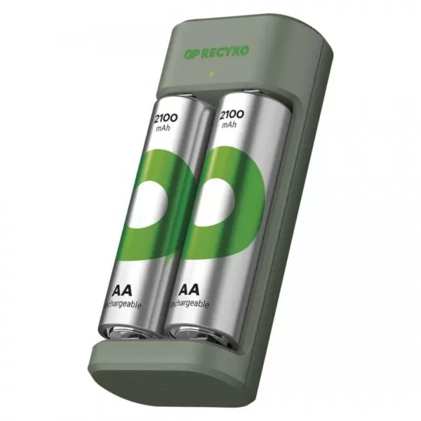 EMOS Nabíječka baterií GP B423+RECYKO 4xAA 2100 B50434