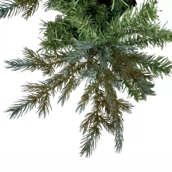 Stromek vánoční umělý SMRK stříbrný s kov.stojánkem 150cm 579 větví