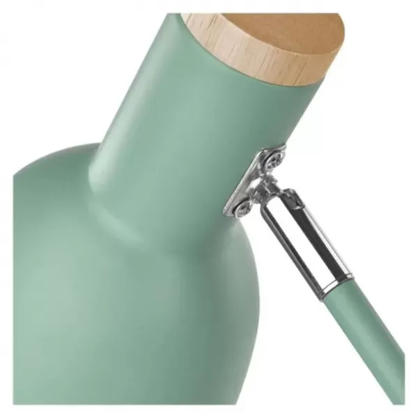 EMOS Stolní lampa POPPY na žárovku E27, zelená