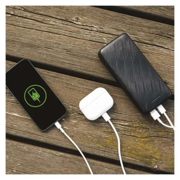 EMOS Powerbank AlphaQ3 10000 černá 2xUSB-A 1xUSB-C