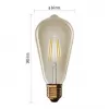 EMOS LED žárovka Vintage ST64/E27/4,5W (40W)/420 lm/teplá bílá