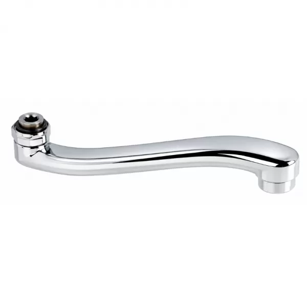 Ramínko výtokové prohnuté 25cm CHROM RAM1070,0