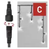 EMOS D2CC03 PROFI-CONN ICICLE 50LED 3M-BLACK-světýlka