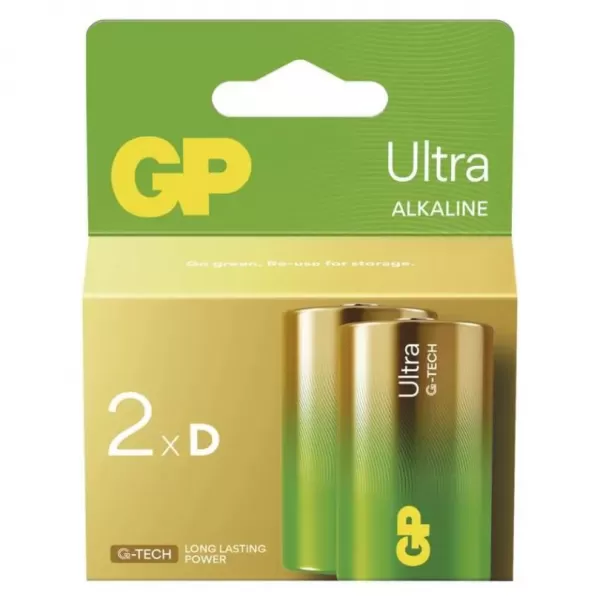 EMOS GP alkalická baterie ULTRA D (LR20) 2ks/bal. B02412