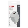 EMOS Univerzální USB adaptér GaN do sítě PD 20 W max. V02G20