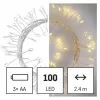 EMOS 100LED NANO CLUSTER BO WW - svět. řetěz