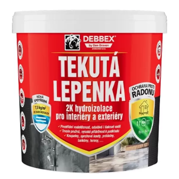 DENB Tekutá lepenka 2K hydroizolace 21kg