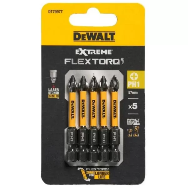 DEWALT Sada bitů impact Ph1/50mm DT 7997T