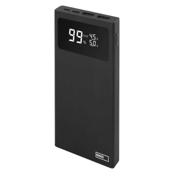 EMOS PWBANK BetaQ 10 10000 černá 2xUSB-A , 1xUSB-C