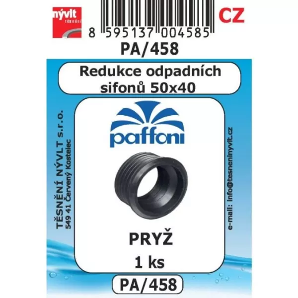 Sada PA /458 50x40 redukce -Paffoni