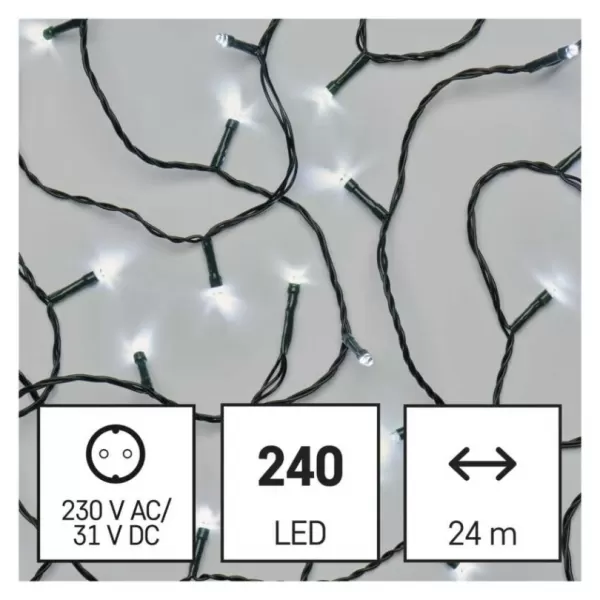 EMOS D4AC05 240LED XMAS CLS TIMER 24M CW-svět.řetěz