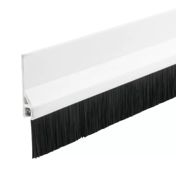 Lišta kartáčová 100cm bílá