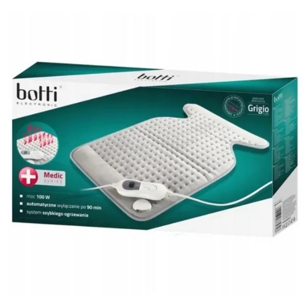 BOTTI Vyhřívací elektrická podložka GRIGIO HP302 šedá