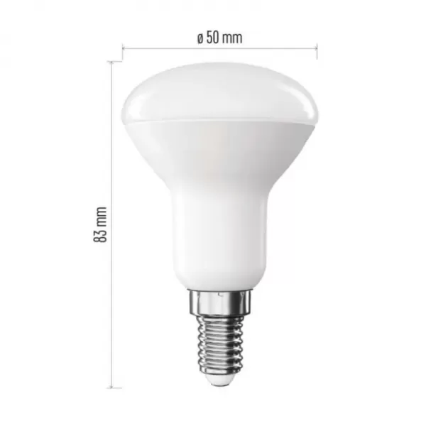 EMOS LED žárovka Classic R50/E14/4,2W (40W) /470lm/neutrální bílá ZQ7E23
