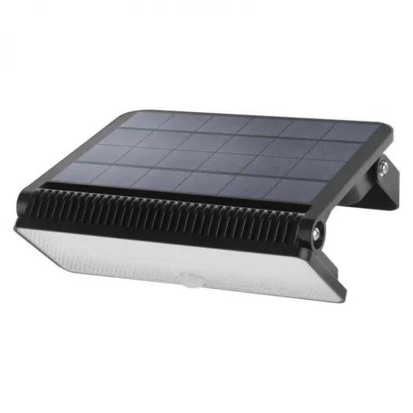 EMOS Solární LED reflektor SOLO s pohybovým čidlem, černý, 1600lm neutrální bílá ZG122S