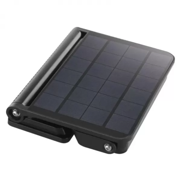 EMOS Solární LED reflektor SOLO s pohybovým čidlem, černý, 1600lm neutrální bílá ZG122S
