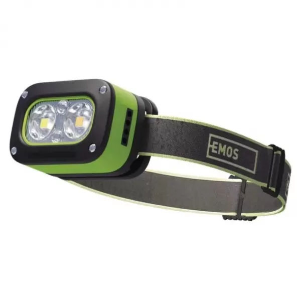 EMOS LED nabíjecí čelovka P3545, 175 lm, 50 m, Li-Pol 800 mAh