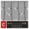 EMOS D1EC01 CONNECT CURTAIN 100LED 1X2M IP44-světýlka