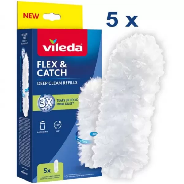 VILEDA Náhrada k prachovce Flex & Catch 5ks
