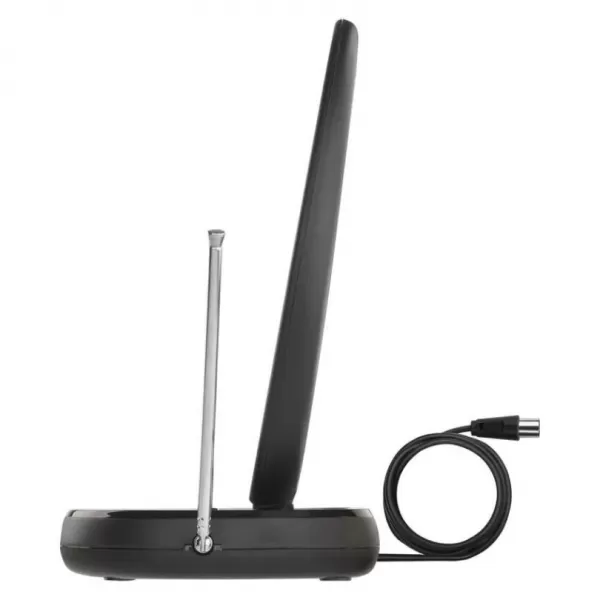 EMOS Anténa pokojová CITY RING–C500, DVB-T2, DAB, filtr LTE/4G/5G
