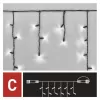 EMOS D2CC01 PROFI-CONN ICICLE 50LED 3M-BLACK-světýlka