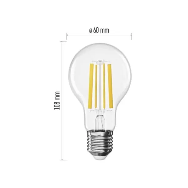 EMOS LED FLM A60 10,5W (100W) 1521lm E27WW ZF5D62
