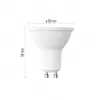 EMOS LED žárovka Classic MR16/GU10/7W (60W)/806lm/teplá bílá 3ks/bal. ZQ8E42.3