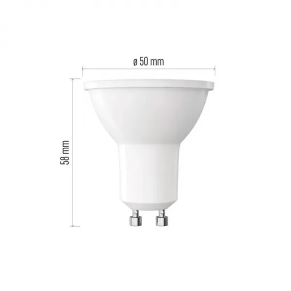 EMOS LED žárovka Classic MR16/GU10/7W (60W)/806lm/teplá bílá 3ks/bal. ZQ8E42.3