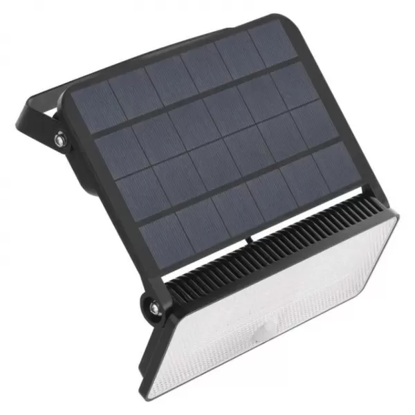 EMOS Solární LED reflektor SOLO s pohybovým čidlem, černý, 1600lm neutrální bílá ZG122S