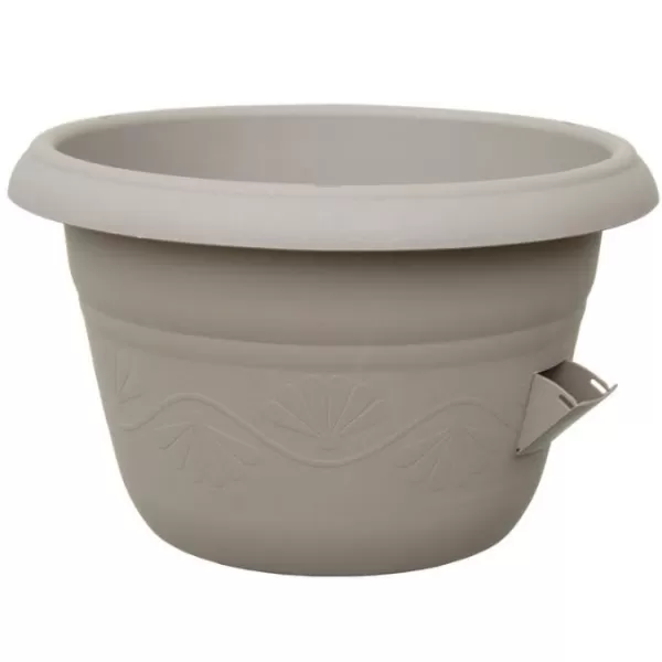Žardina samozavlažovací Seasta bez závěsu - taupe 30 cm