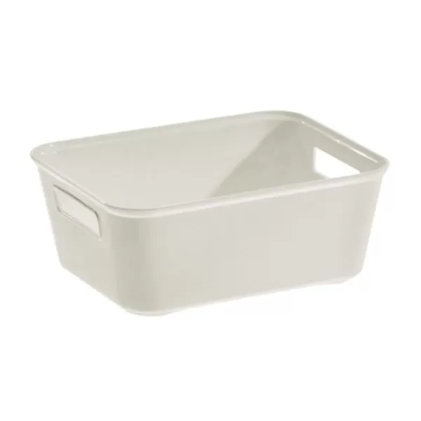 Úložný box BELLA M - 1,18 l bílá