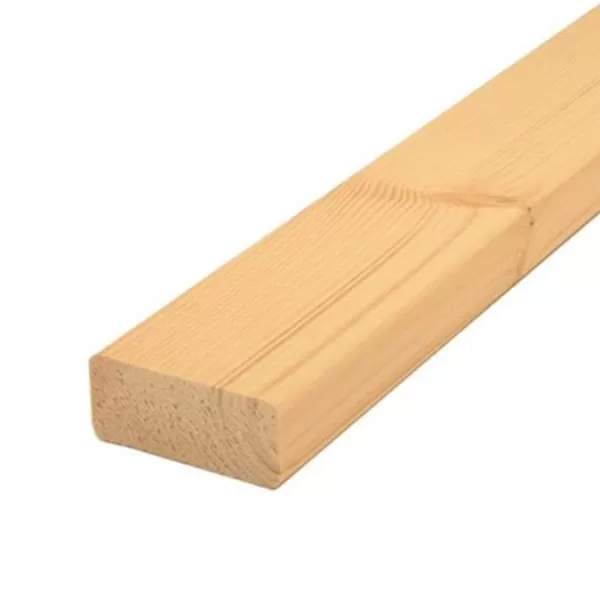 Profil Hoblovaný postelový 4x zaoblení 28x65x2000mm